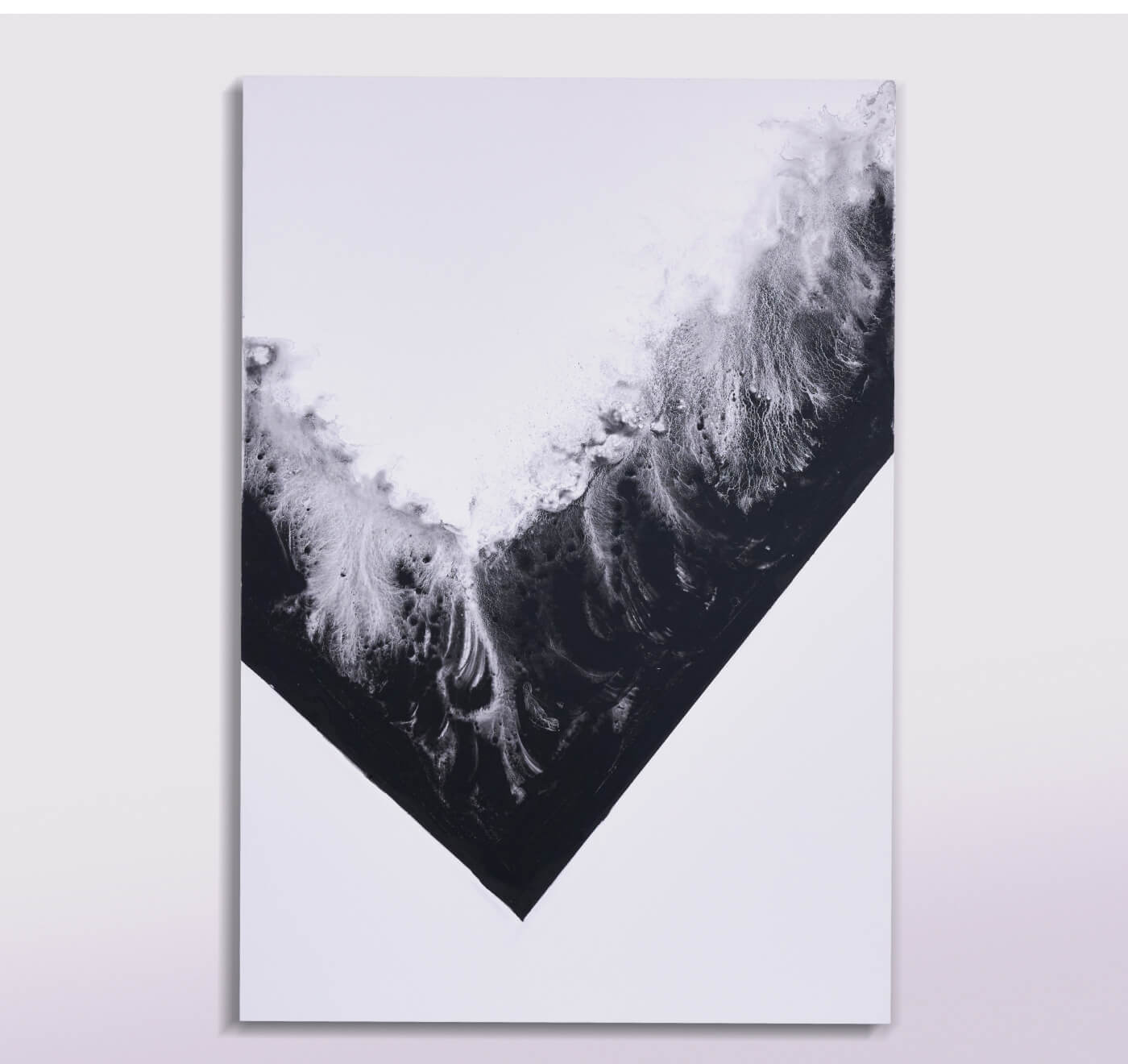 Photo of Waveform ~34.3193,134.0374~ / 652mm×455mm / original ink on paper / 2025