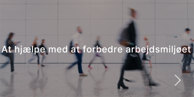 Med til at forbedre arbejdsmiljøet