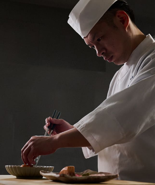 Foto Naotaka Motoyama, Executive Chef ShimogamoSaryo