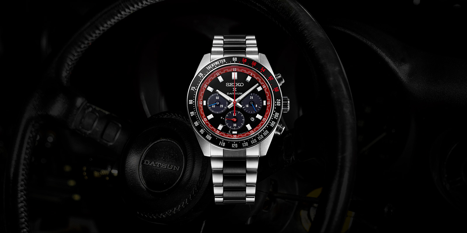 Seiko Prospex Speedtimer Kronograf Solar Datsun 240Z Edisi Terbatas