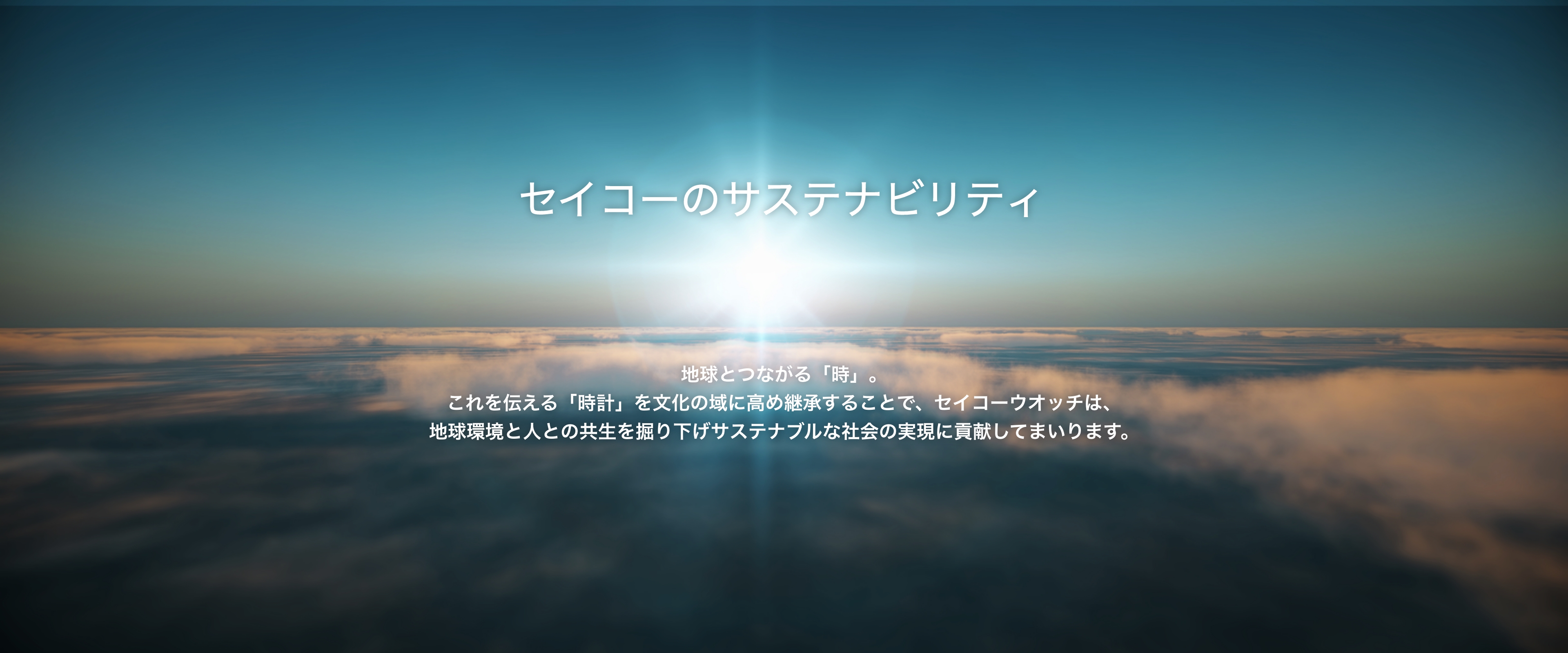Seiko Watch Corporation Sustainability