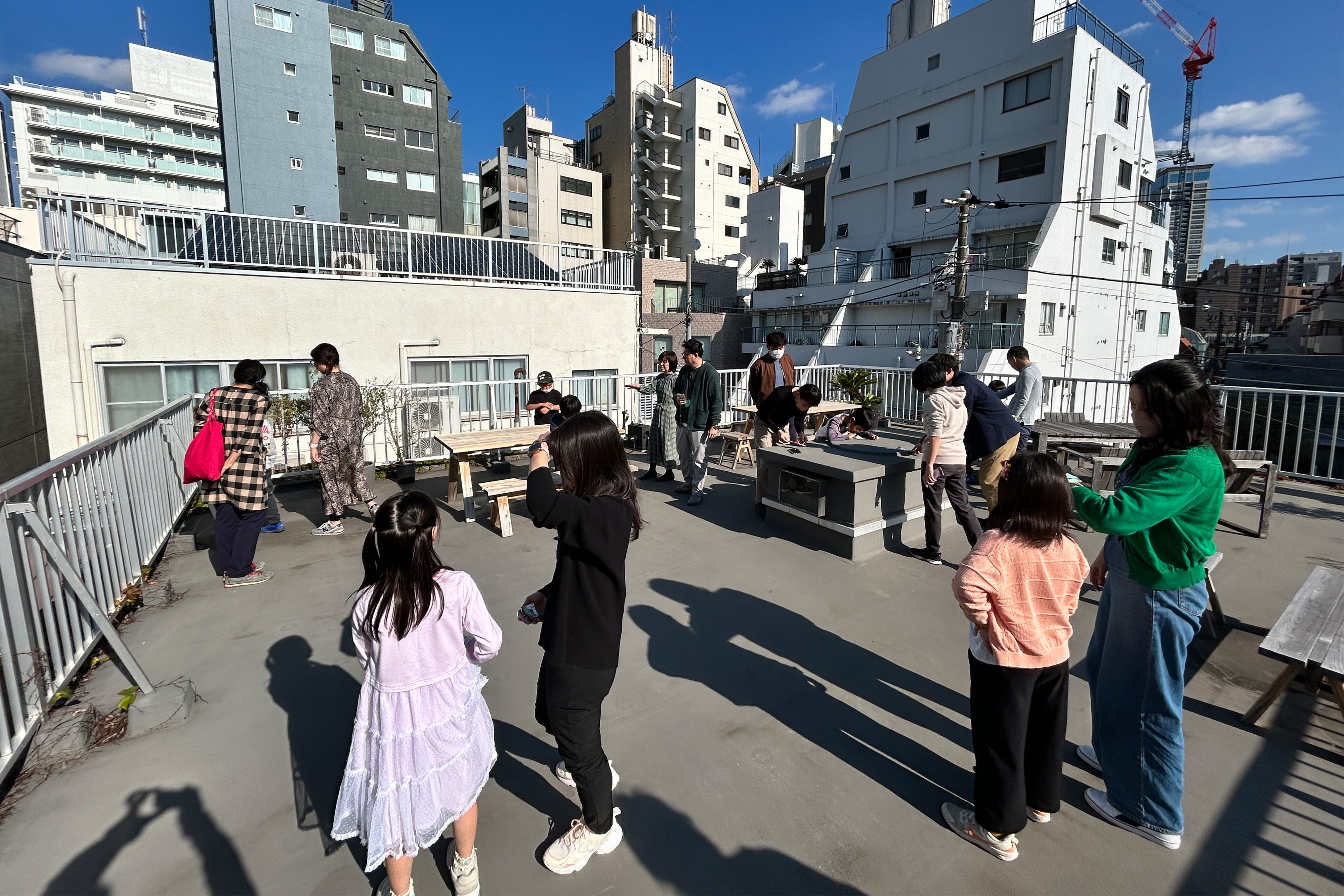 写真:日本 - 青山でのわくわく時計教室の様子