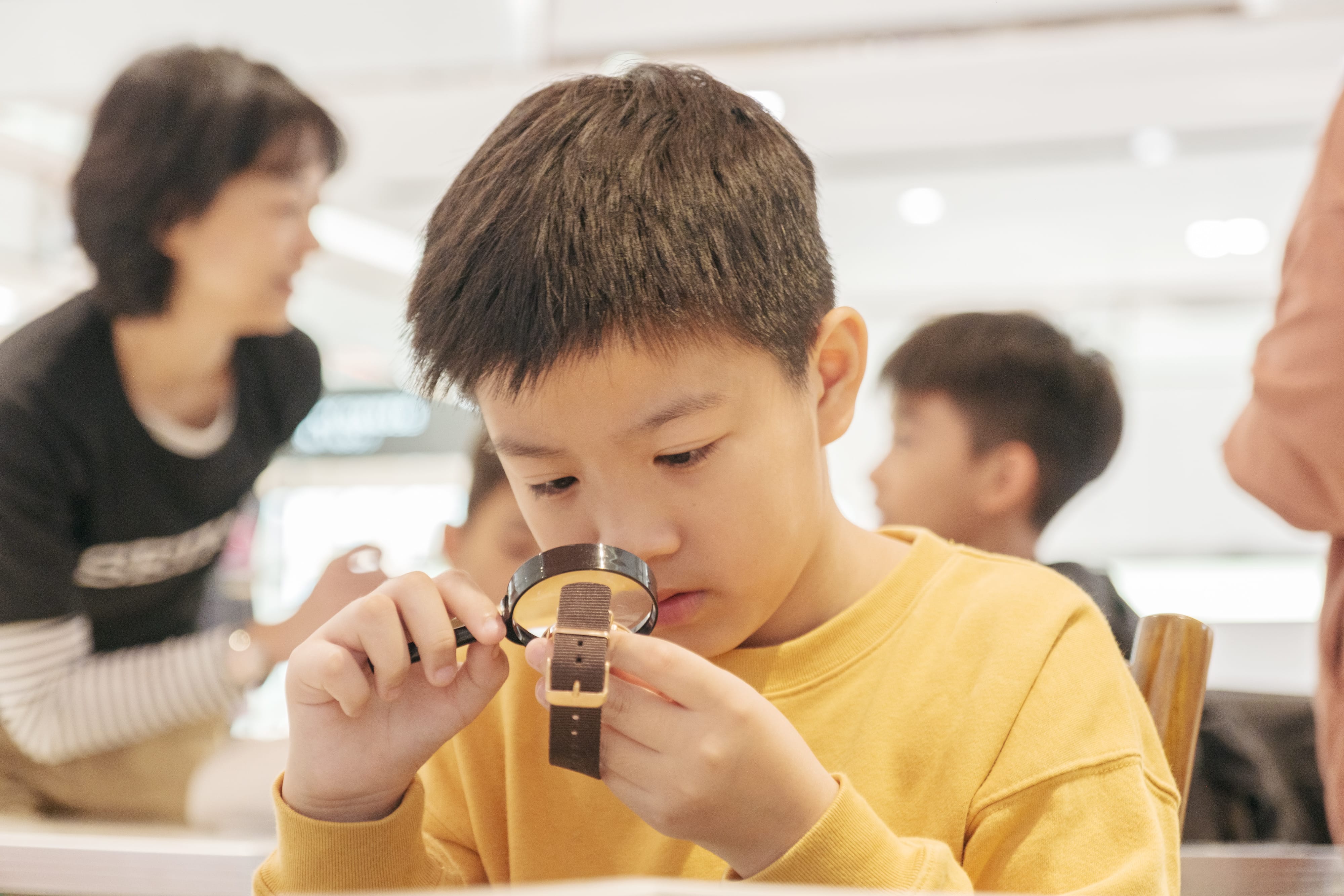 写真:台湾 - 台北でのわくわく時計教室の様子