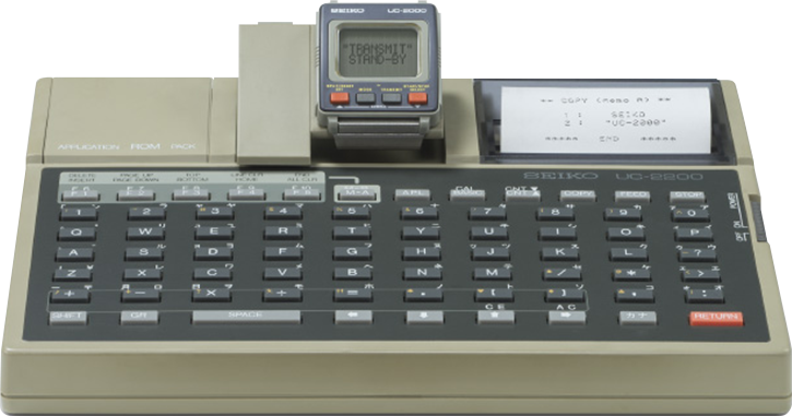 リストコンピューター「腕コン」 専用キーボード 画像