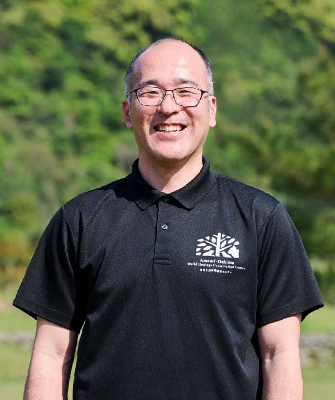 Foto de Kazuya Moriyama Director Adjunto, Centro de Conservación del Patrimonio Mundial de Amami-Oshima