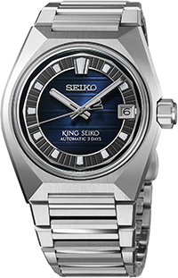 Relógio King Seiko VANAC SLA085J1 com mostrador azul-marinho (meia-noite)