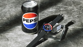 Acesso à página especial Edições Limitadas Seiko 5 Sports x Pepsi.
