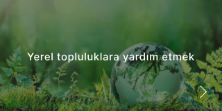 Yerel topluluklara yardım etme