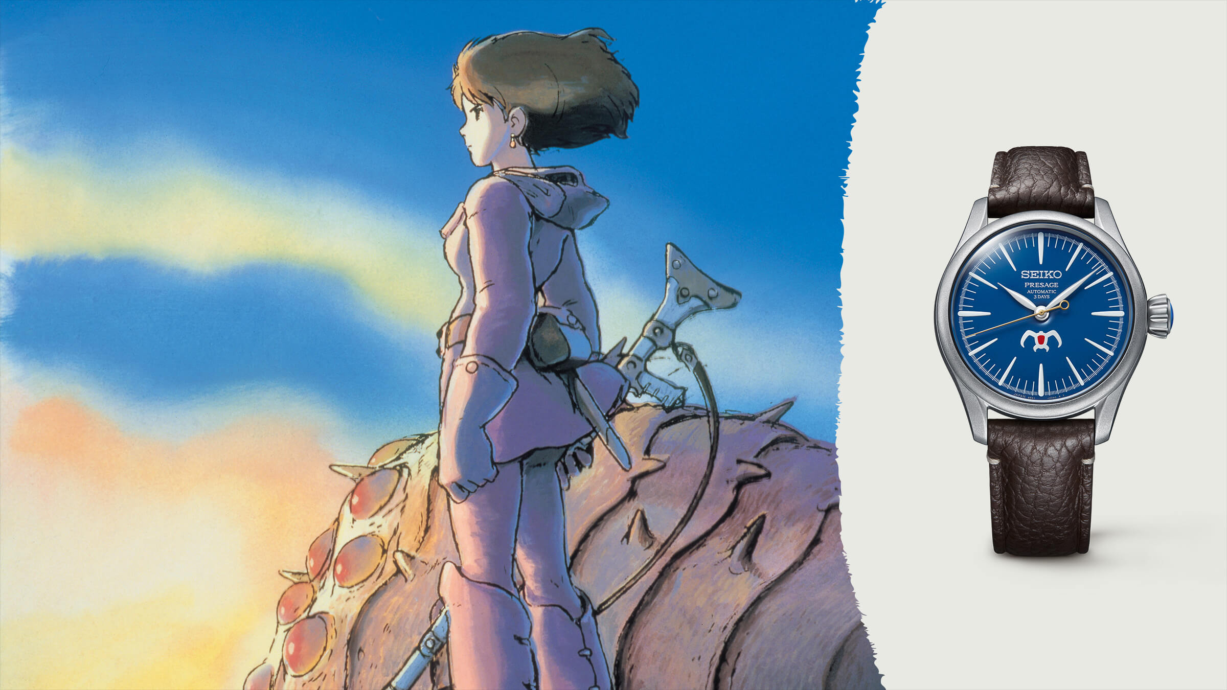 Seiko Presage Craftsmanship Series Studio Ghibli Nausica&auml; of the Valley of the Wind Collaboration Limited Edition
