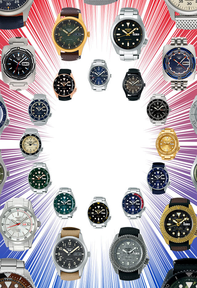 Trang web đặc biệt kỷ niệm 55 năm Seiko 5 Sports